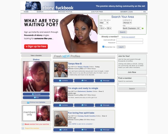 Ebony Fuckbook Logo
